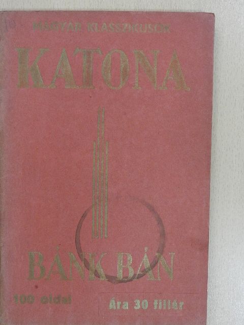 Katona József - Bánk bán [antikvár]