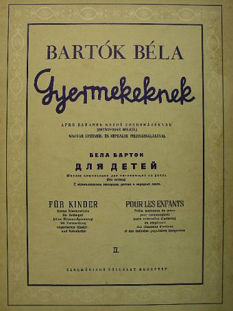 Bartók Béla - Gyermekeknek II. [antikvár]