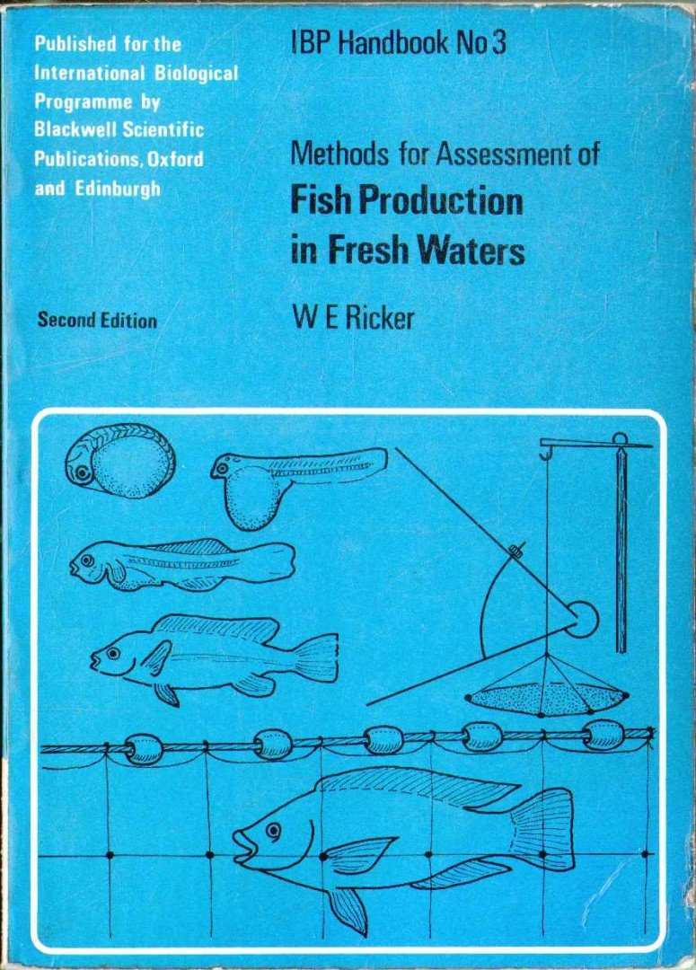 Ricker, W. E. (ed.) - Methods for Assessment of Fish Production in Fresh Waters [antikvár]