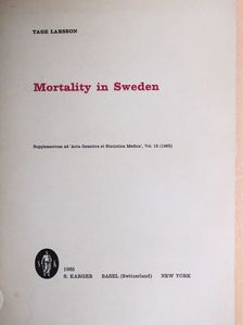 Mortality in Sweden [antikvár]