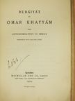 Omar Khayyám - Rubáiyát of Omar Khayyám [antikvár]