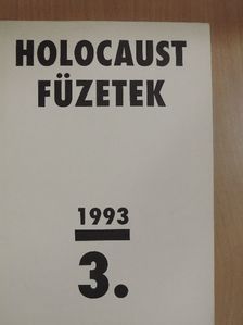 Asher Cohen - Holocaust füzetek 1993/3. [antikvár]