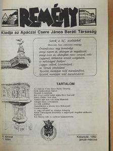 Benedek István - Remény 1992-1998. [antikvár]
