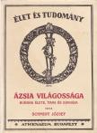 SCHMIDT JÓZSEF - Ázsia világossága (reprint) [antikvár]