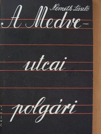 Németh László - A Medve-utcai polgári [antikvár]