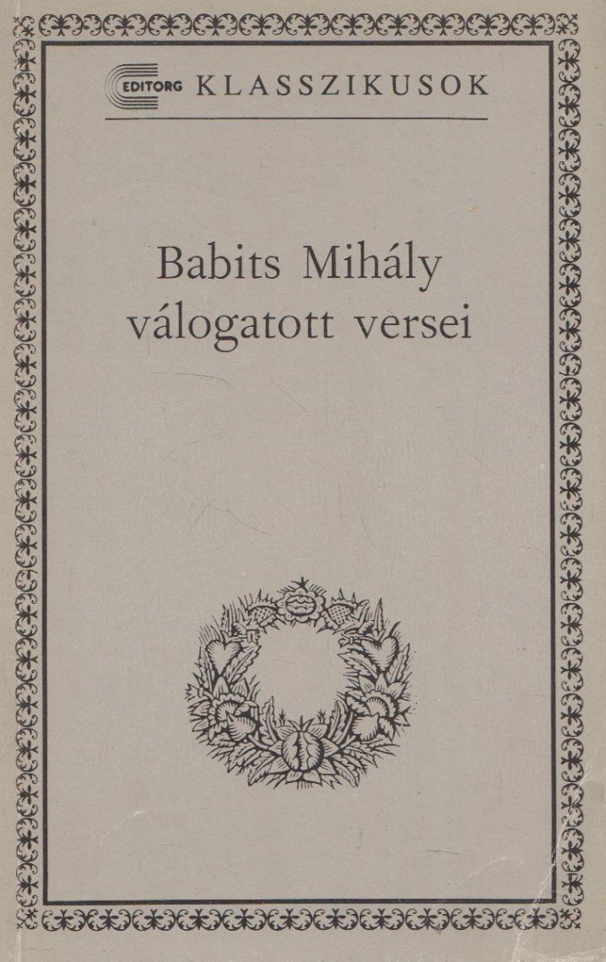 Babits Mihály - Babits Mihály válogatott versei [antikvár]