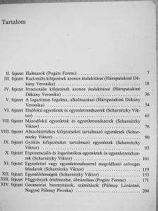 Hárspatakiné Dékány Veronika - Összefoglaló feladatgyűjtemény matematikából - Megoldások I. [antikvár]