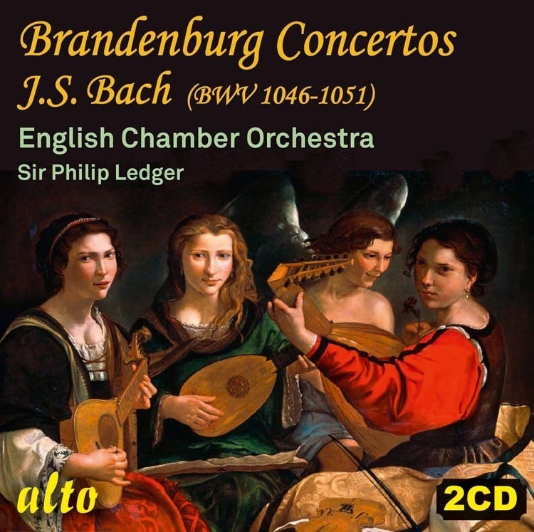 Bach - BRANDENBURG CONCERTOS 2CD SIR PHILIPLEDGER