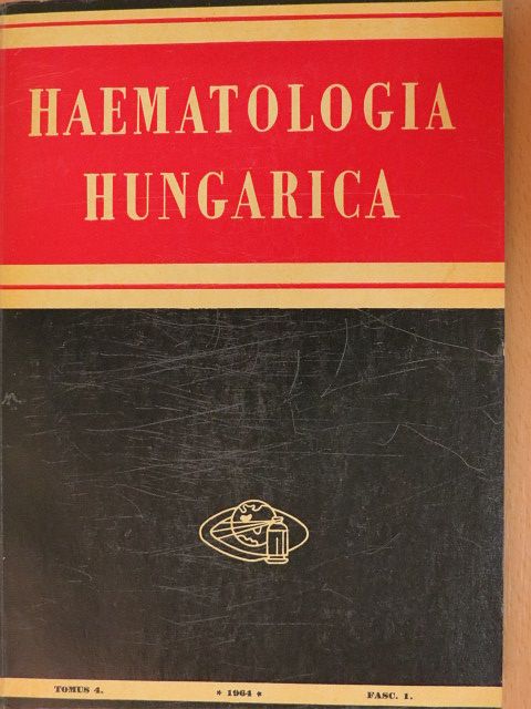 Barta I. - Haematologia Hungarica 1964/1. [antikvár]