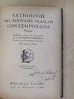 Anthologie des écrivains francais contemporains [antikvár]