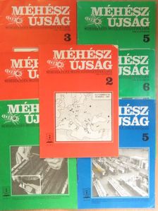 Méhészújság 1988-1990. (vegyes számok) (7 db) [antikvár]