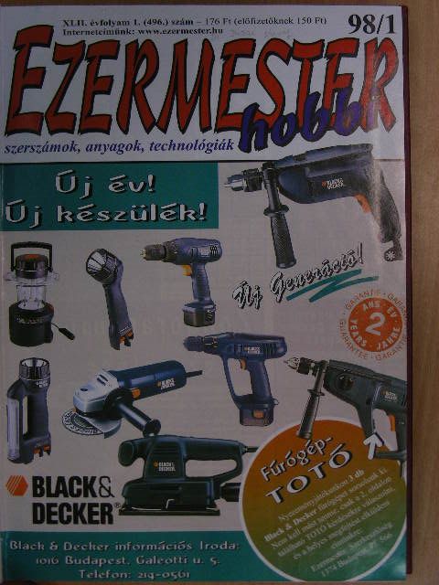 Csillag Ferenc - Ezermester Hobbi 1998. január-december [antikvár]