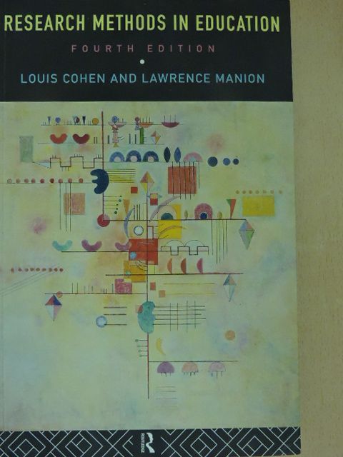 Lawrence Manion - Research Methods in Education [antikvár]