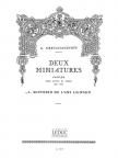 GRETCHANINOFF,A. - DEUX MINIATURES I.SOUVENIR DE L`AMI LOINTAIN POUR FLÚTE ET PIANO