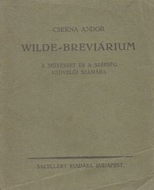 Cserna Andor - Wilde-breviárium [antikvár]