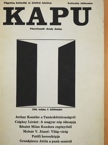 Ádám Tamás - Kapu 1989. május. 2. különszám [antikvár]