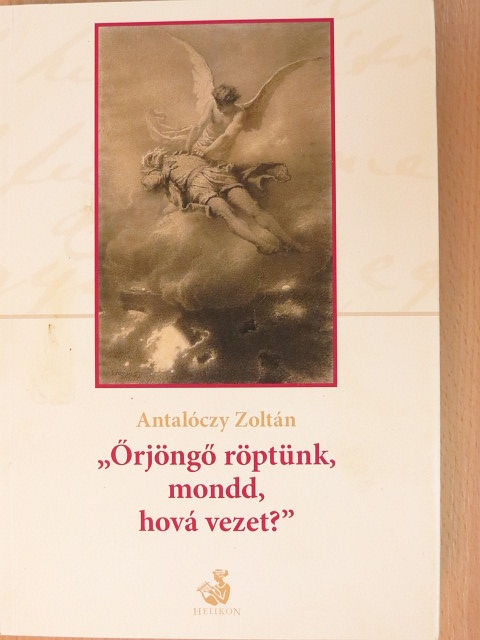 Antalóczy Zoltán - "Őrjöngő röptünk, mondd, hová vezet?" [antikvár]