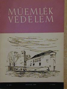Détshy Mihály - Műemlékvédelem 1959/2. [antikvár]