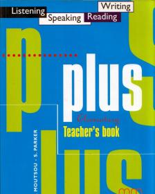 E. Moutsou, S. Parker - Plus Elementary Teacher's Book [antikvár]