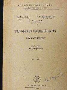 Dr. Duró Lajos - Fejlődés és neveléslélektan [antikvár]