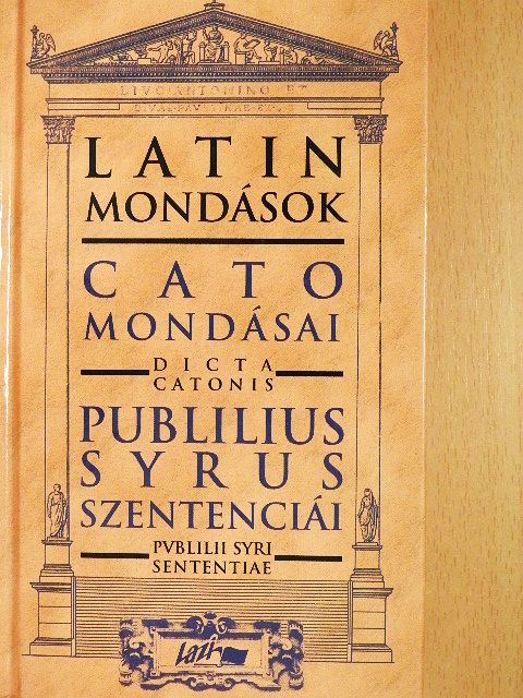 Cato - Latin mondások [antikvár]