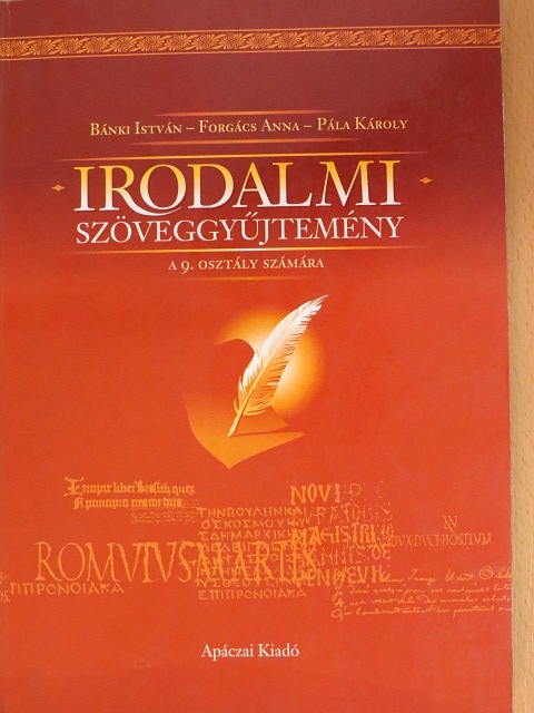 Bánki István - Irodalmi szöveggyűjtemény [antikvár]