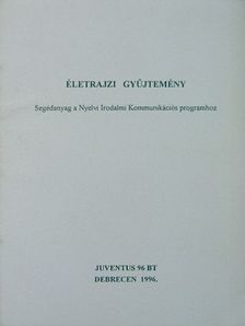 Életrajzi gyűjtemény [antikvár]