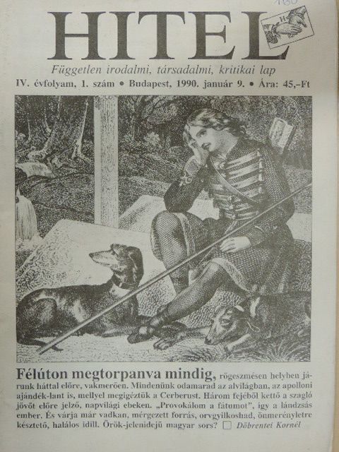 Bakonyvári M. Ágnes - Hitel 1990. január 9. [antikvár]