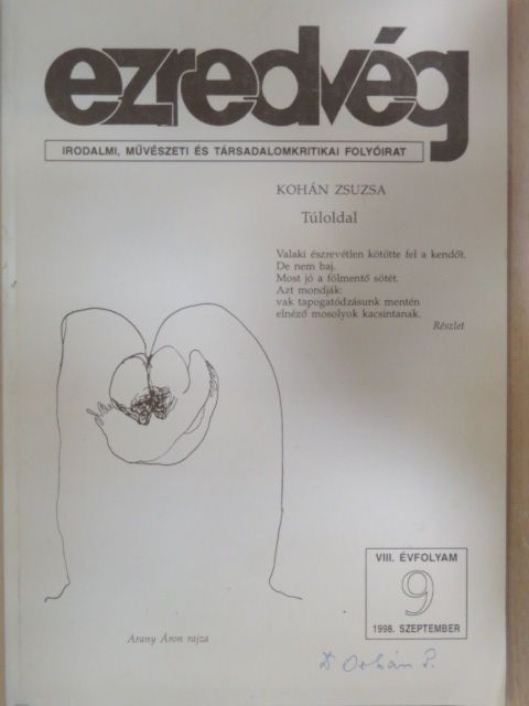 Adorján Zsolt - Ezredvég 1998. szeptember [antikvár]