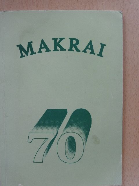 Makrai János - 70 (dedikált példány) [antikvár]