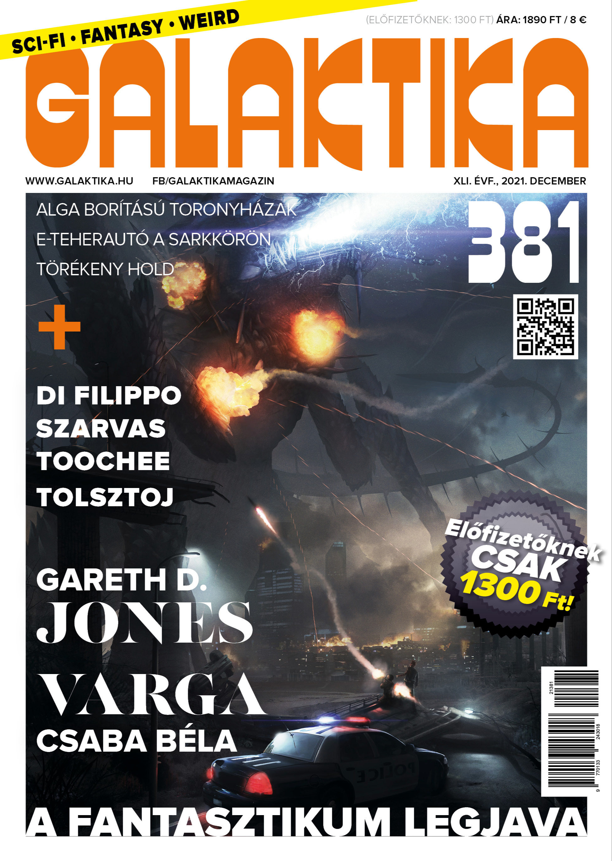 Katalin (főszerk.) Mund - Galaktika 381 [eKönyv: pdf]