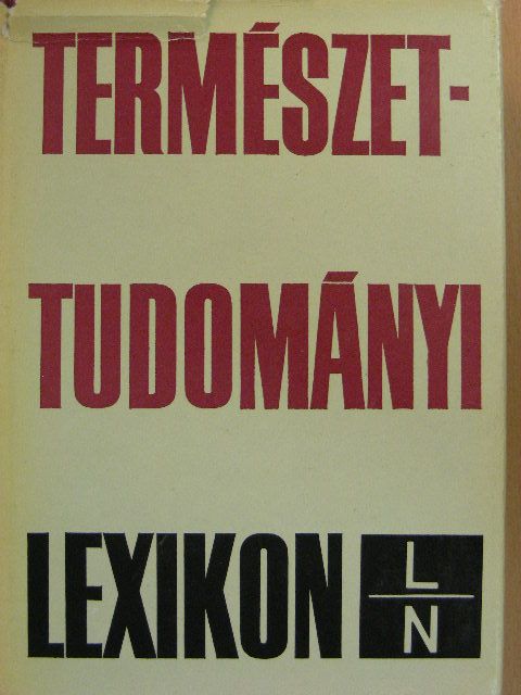 Aczél János - Természettudományi lexikon 4. [antikvár]