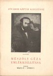 RAJNAI MIKLÓS - Mészöly Géza emlékkiállítása [antikvár]