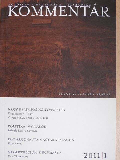 Balogh László Levente - Kommentár 2011/1. [antikvár]