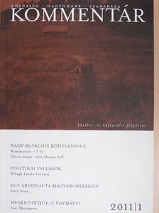 Balogh László Levente - Kommentár 2011/1. [antikvár]