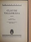 Emile Zola - Claude vallomása [antikvár]