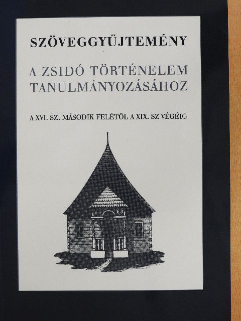 David Sorkin - Szöveggyűjtemény a zsidó történelem tanulmányozásához [antikvár]