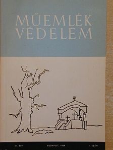 Cseh István - Műemlékvédelem 1959/3. [antikvár]