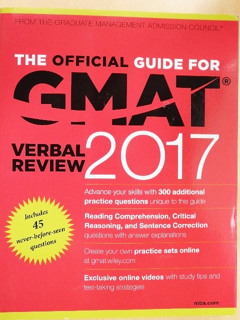 The Official Guide For GMAT- Verbal Review 2017 [antikvár]