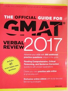 The Official Guide For GMAT- Verbal Review 2017 [antikvár]
