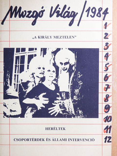 Balázs István - Mozgó Világ 1984. november [antikvár]