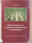Dr. habil. Werner Bergmann - Auftreten, Erkennen und Verhüten von Nährstoffmangel bei Kulturpflanzen [antikvár]
