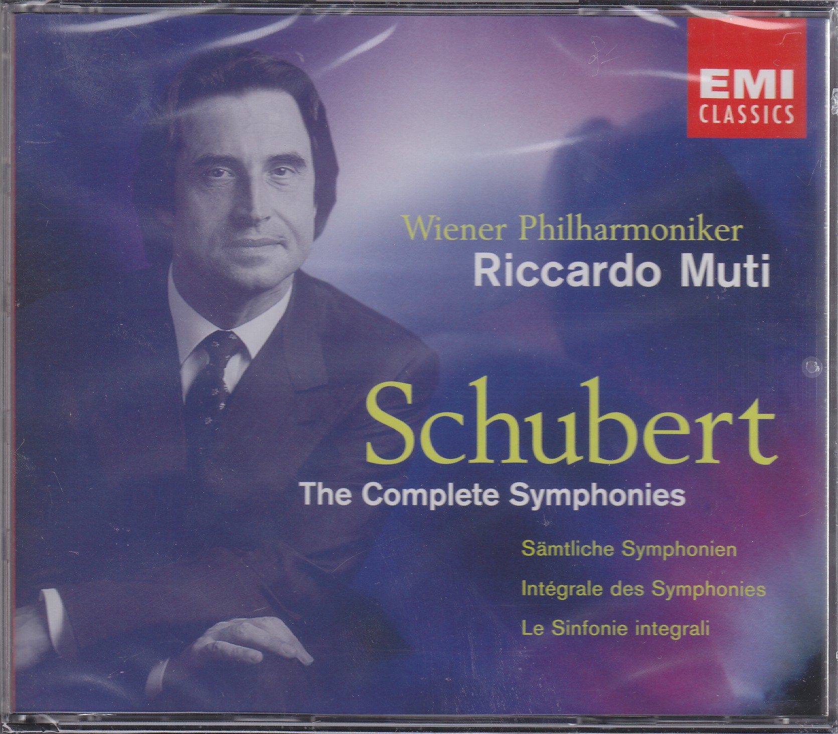 SCHUBERT - THE COMPLETE SYMPHONIES 4CD RICCARDO MUTI