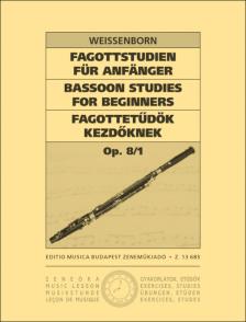 WEISSENBORN - FAGOTTETŰDÖK KEZDŐKNEK OP.8/1