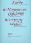 Király László - 10 MAGYAR NÉPDAL KÉT FUVOLÁRA (PICCOLORA,ALTFUVOLÁRA)