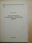 Roób Gusztáv - Áruhatározó kategória rendszer [antikvár]