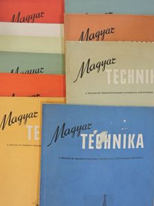 Magyar Technika 1954. (nem teljes évfolyam) [antikvár]