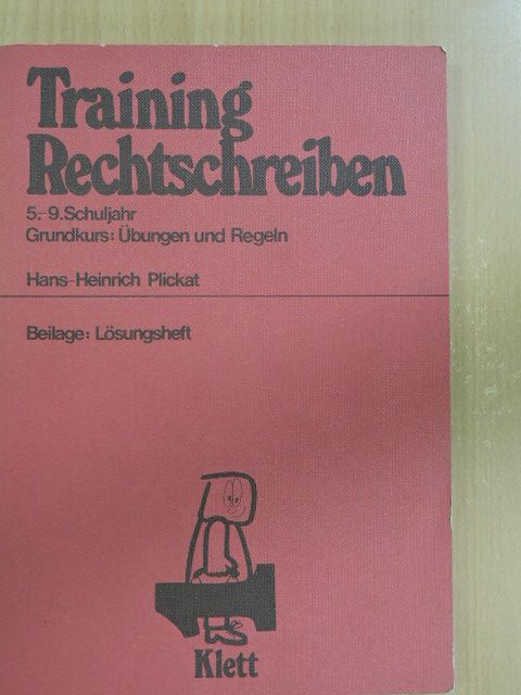 Hans-Heinrich Plickat - Training Rechtschreiben [antikvár]