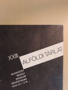 XXIII. Alföldi Tárlat [antikvár]