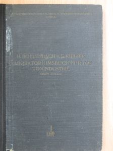 Dr. Hermann Bollenbach - Laboratoriumsbuch für die Tonindustrie [antikvár]